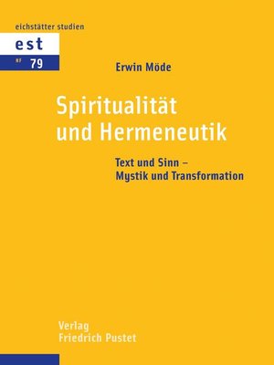 cover image of Spiritualität und Hermeneutik